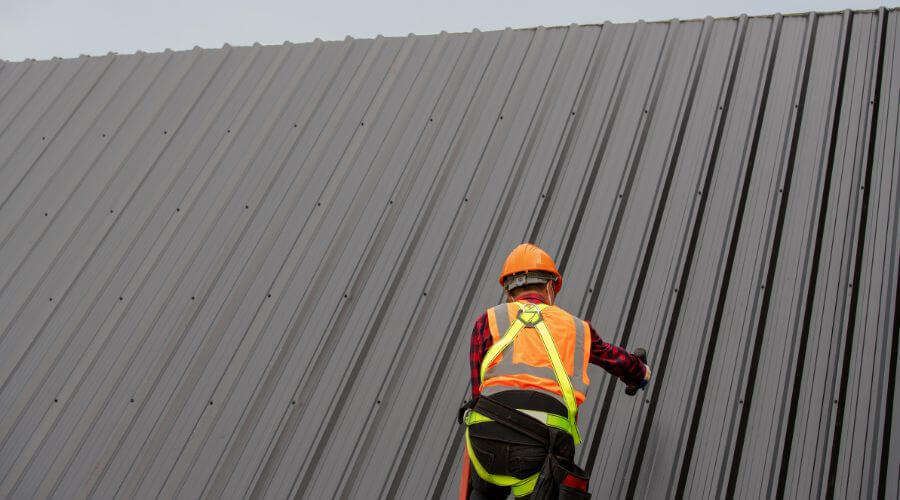 Professional metal roof installation services in Argonne, WI